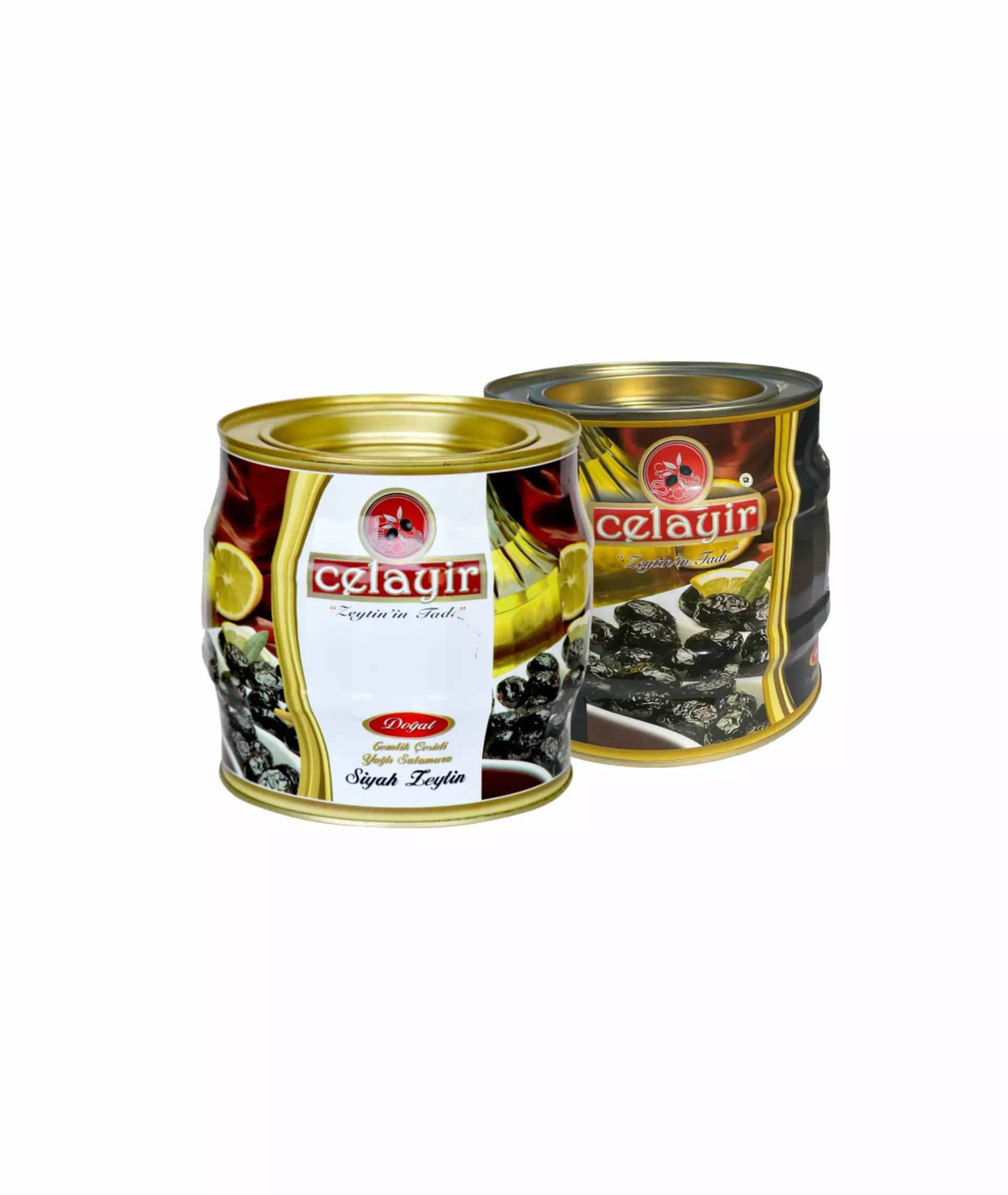 1.5 Kg Tin Oiled Black Olives