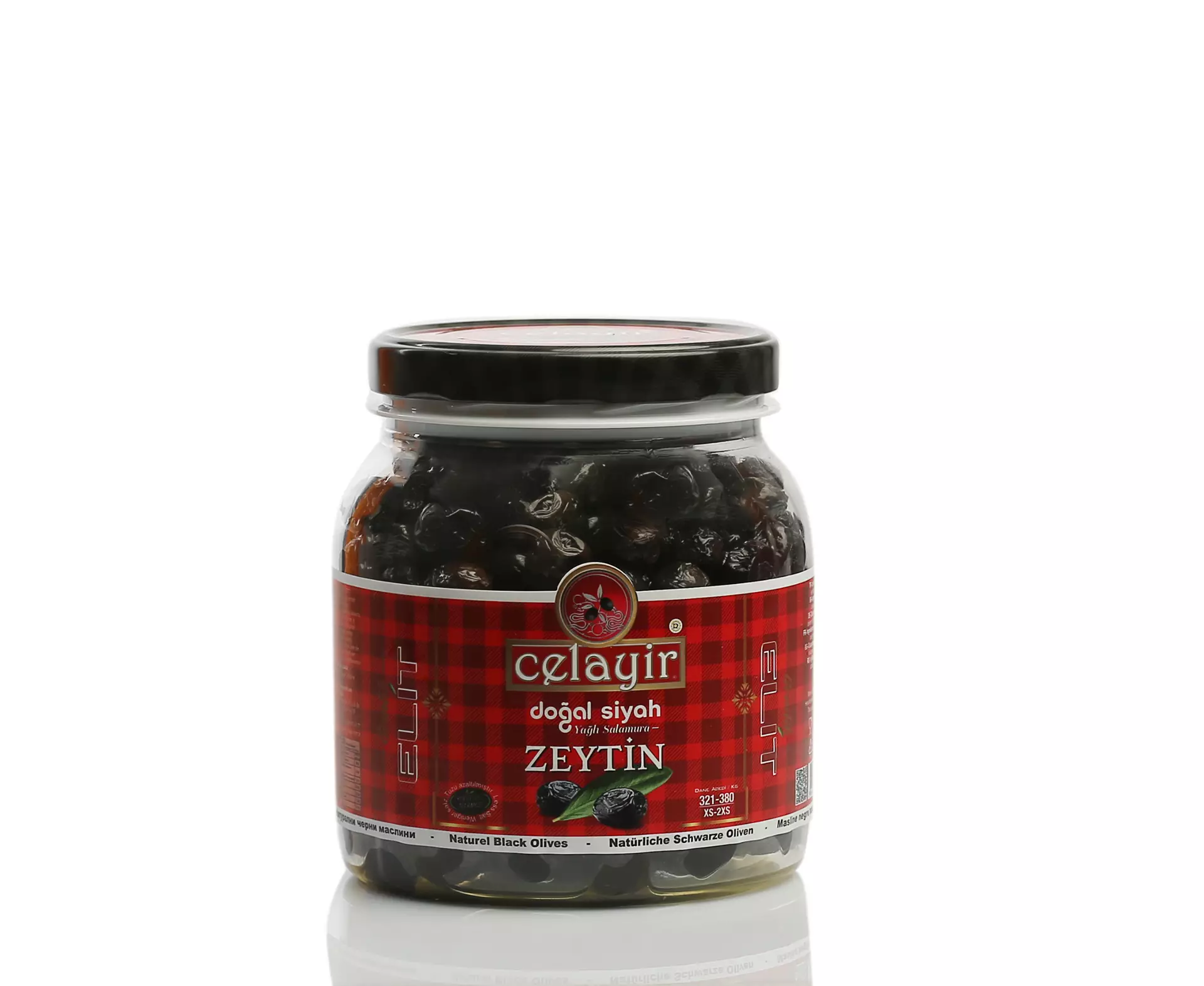 1 Kg. Pet Yağlı Siyah Zeytin-2514