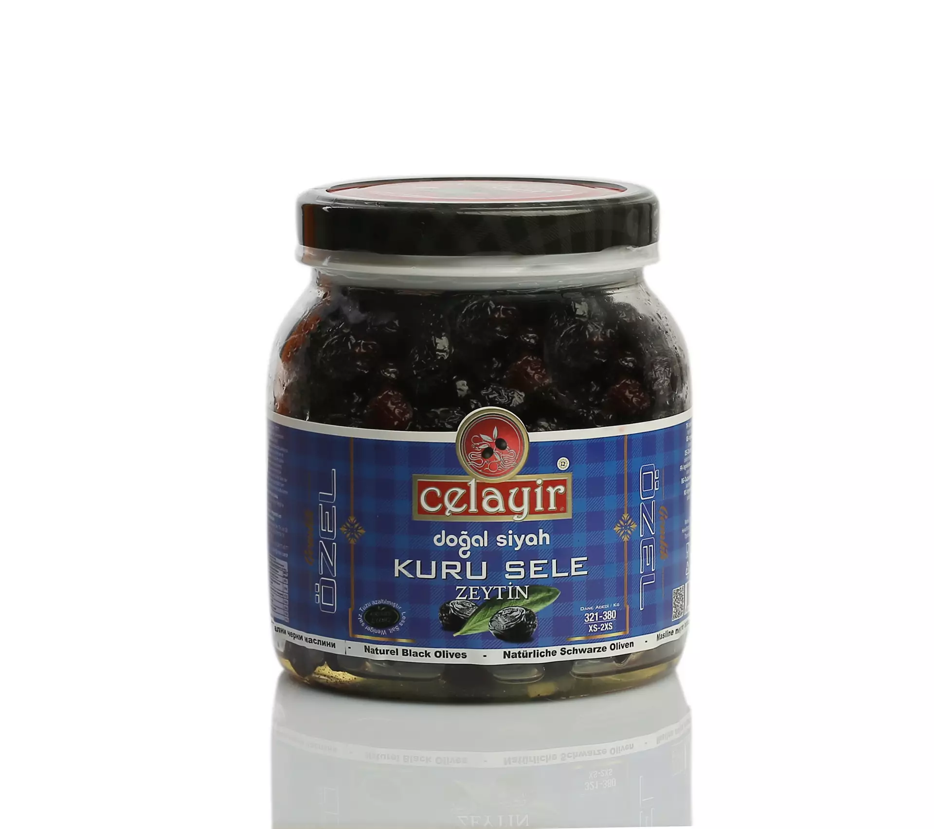 900 g. Dried Black Olives